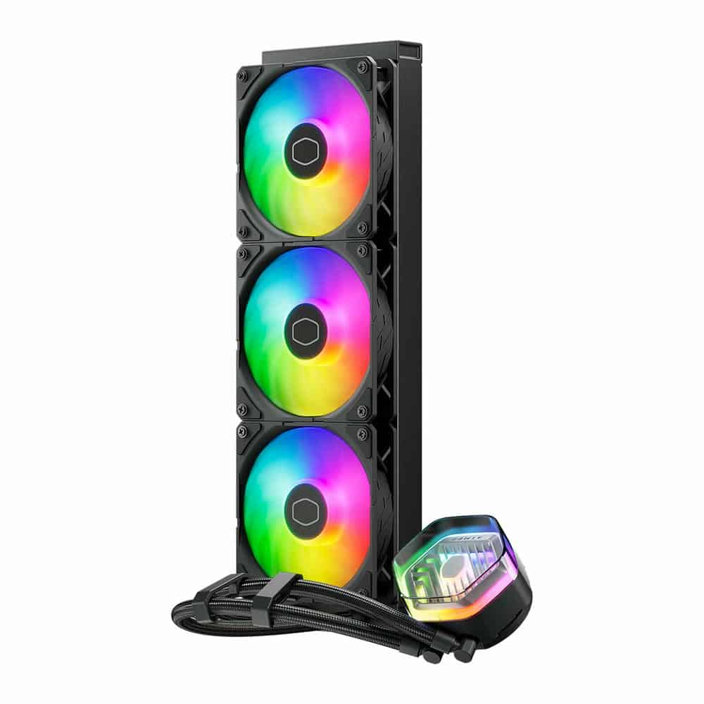 (image for) Cooler Master 360mm MasterLiquid 360 Atmos Intel/AMD CPU Liquid Cooler